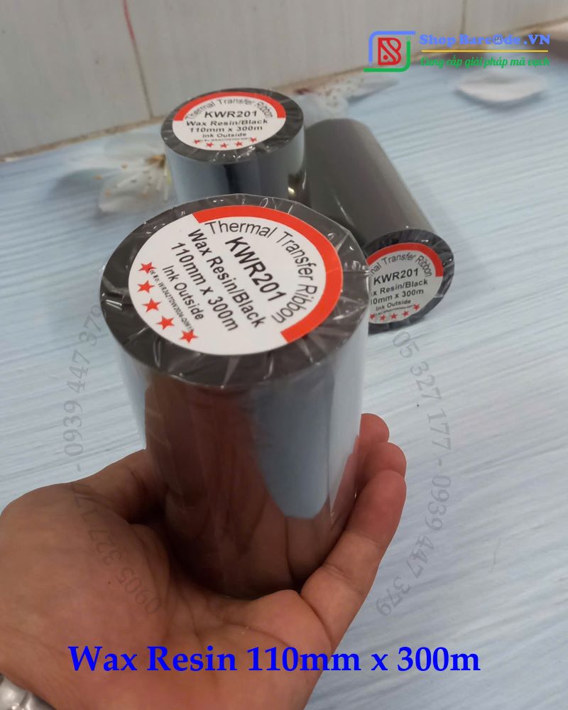 Mực wax resin